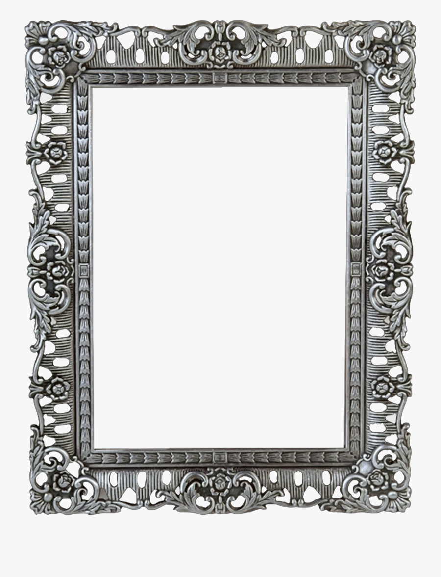 Ornate Picture Frame Png - Border Design For Men, Transparent Clipart