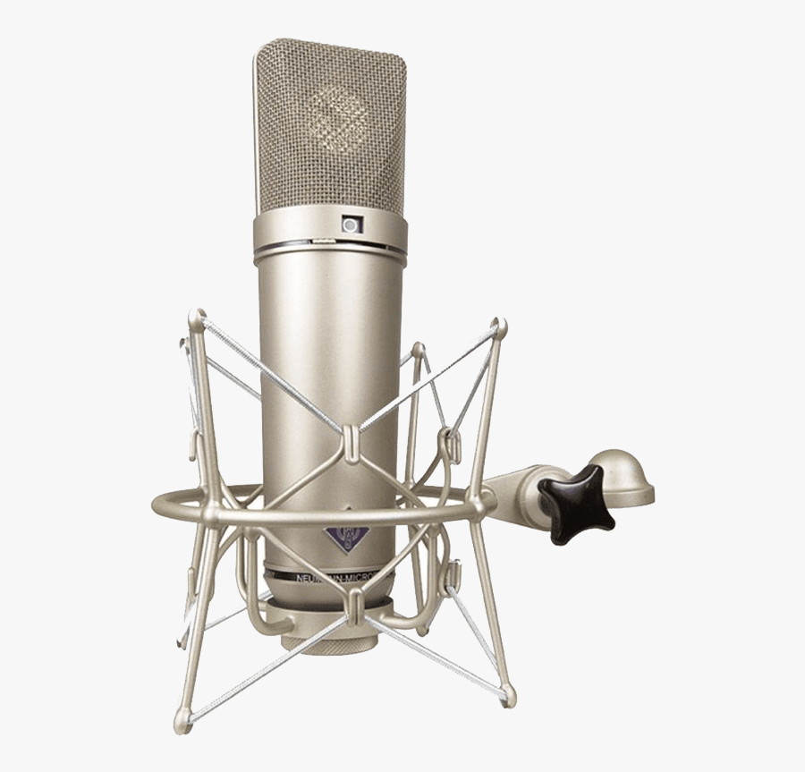 Transparent Vintage Microphone Png - Neumann Microphones U87, Transparent Clipart