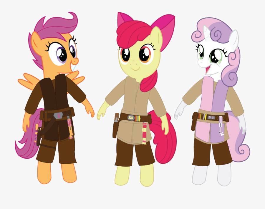 Knight Clipart Crusader - Mlp Cutie Mark Crusader Jedi, Transparent Clipart