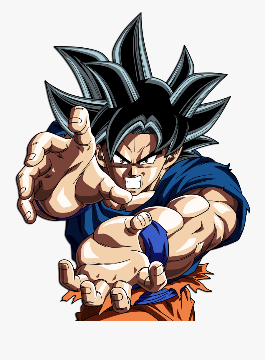 Goku Ultra Instinct Kamehameha, Transparent Clipart