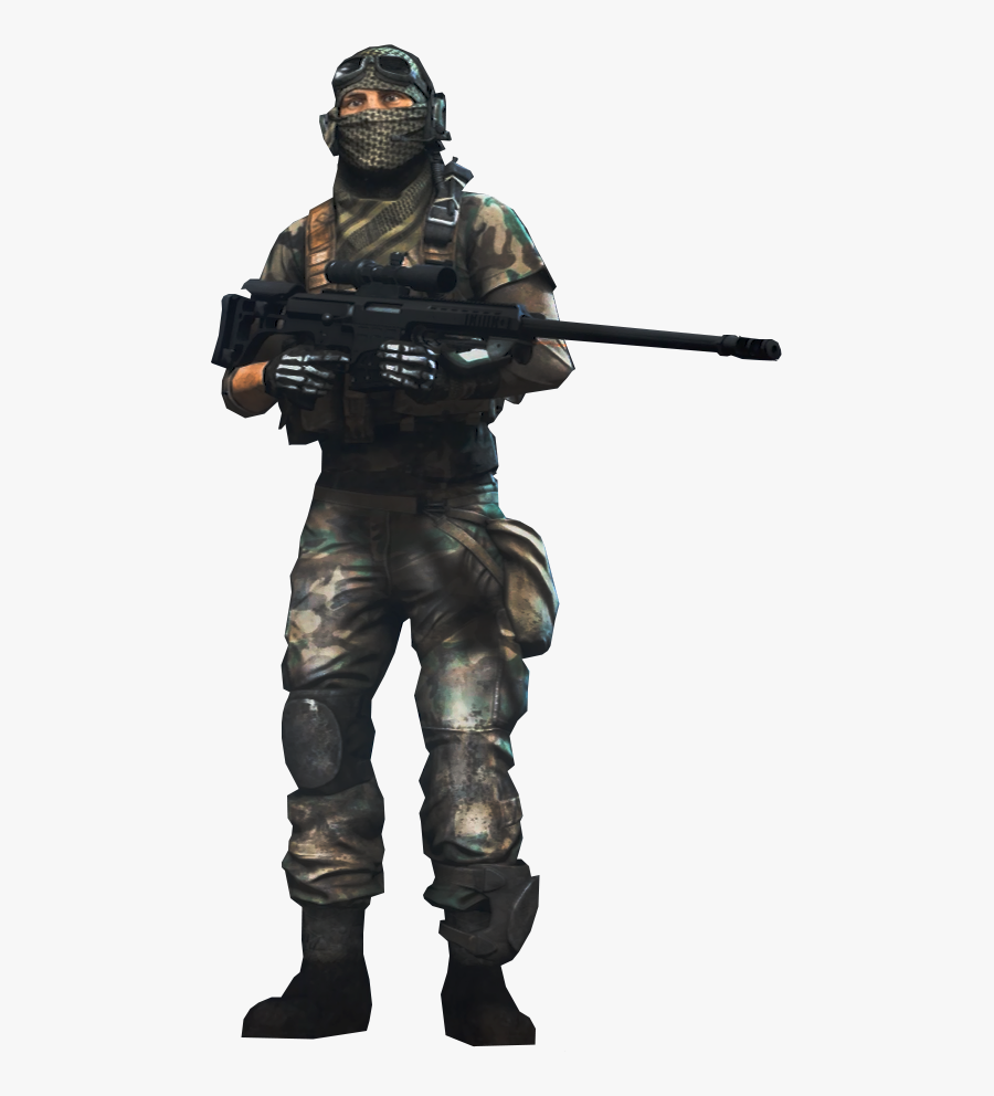 Army Men Png - Loadout Sniper Battlefield 3 , Free Transparent Clipart 