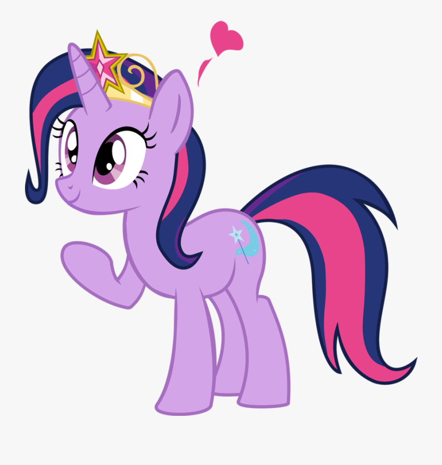 My Little Pony Clipart Purple Pony - My Little Pony Pink And Purple, Transparent Clipart