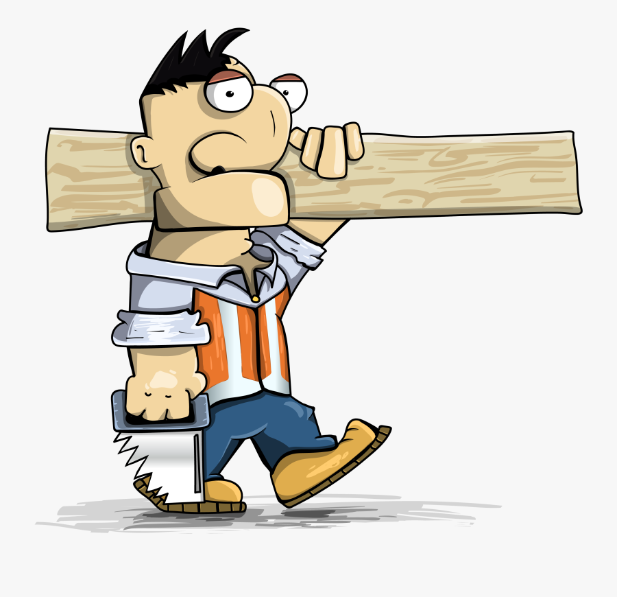 Cartoon Carpenter Clip Art