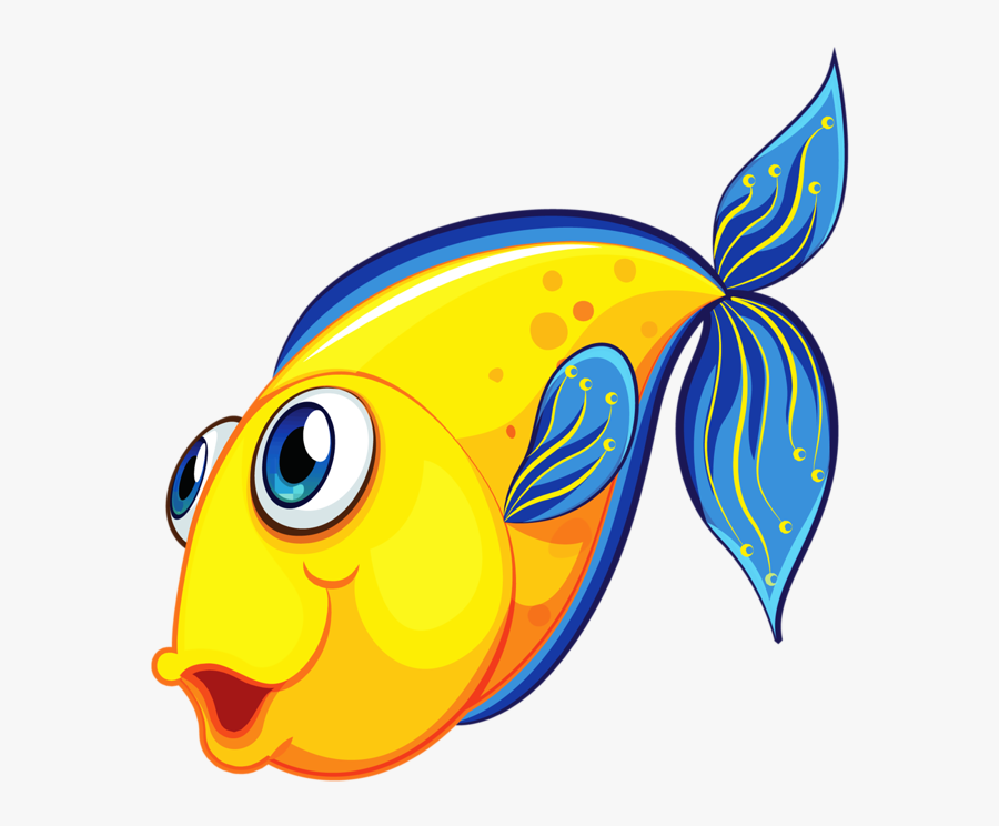 Fish Drawing Clip Art - Transparent Background Fish Clipart Png , Free ...