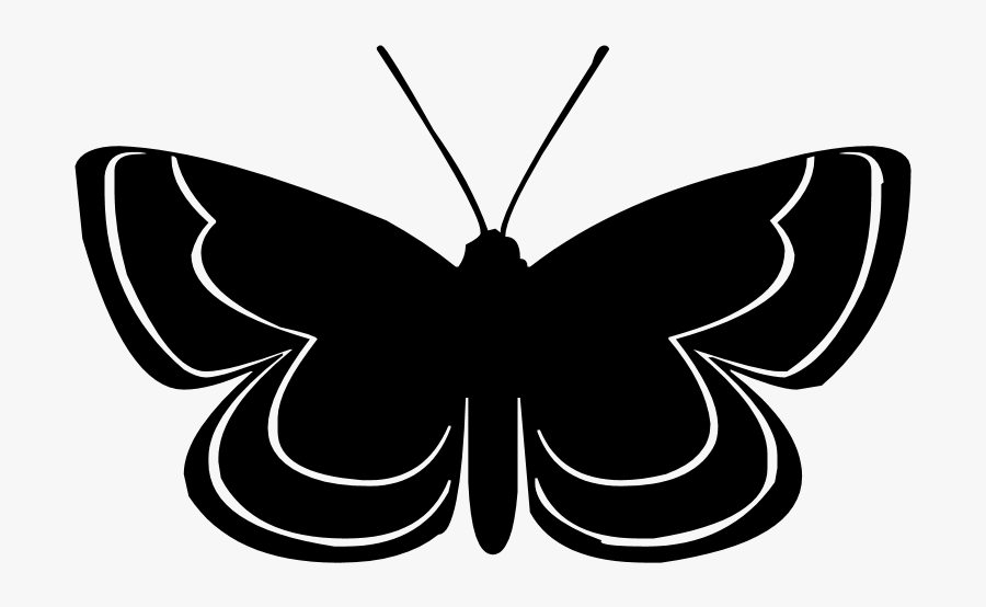 19 Butterfly Silhouette Frees That You Can Download - Animated Butterfly Silhouette, Transparent Clipart