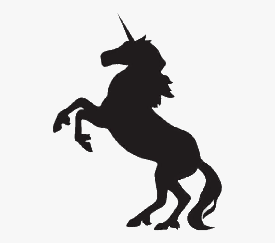 Unicorn Pegasus Silhouette Free Transparent Clipart Clipartkey