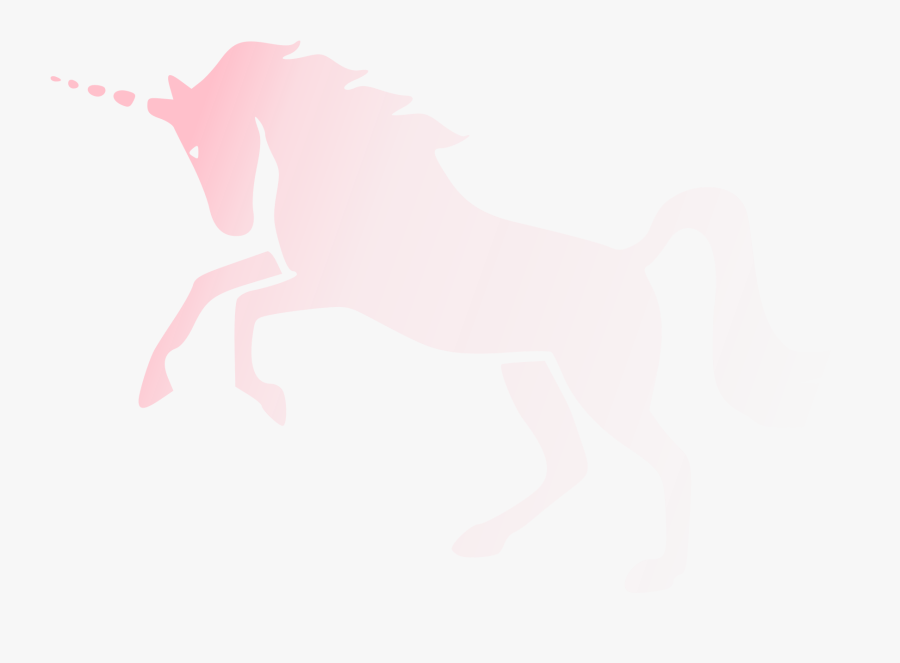 Invisible Pink Unicorn - Stallion, Transparent Clipart
