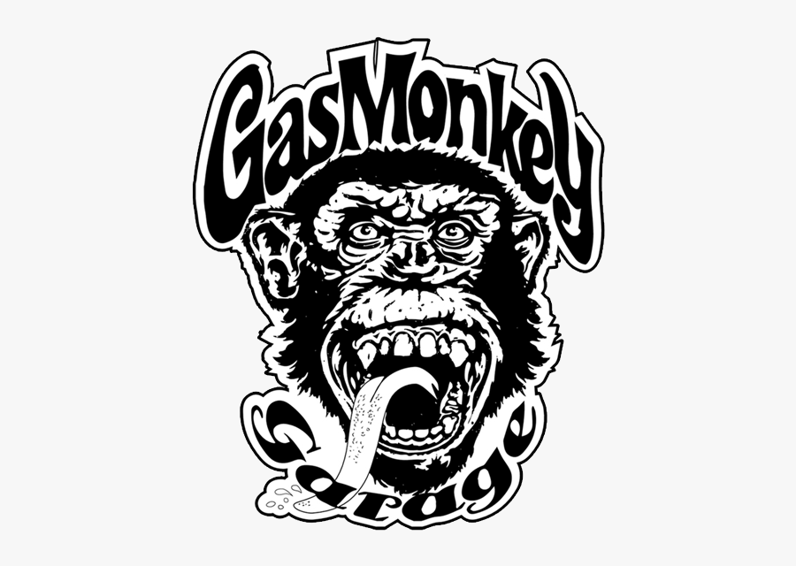 Gas Monkey Car Stickers, Transparent Clipart