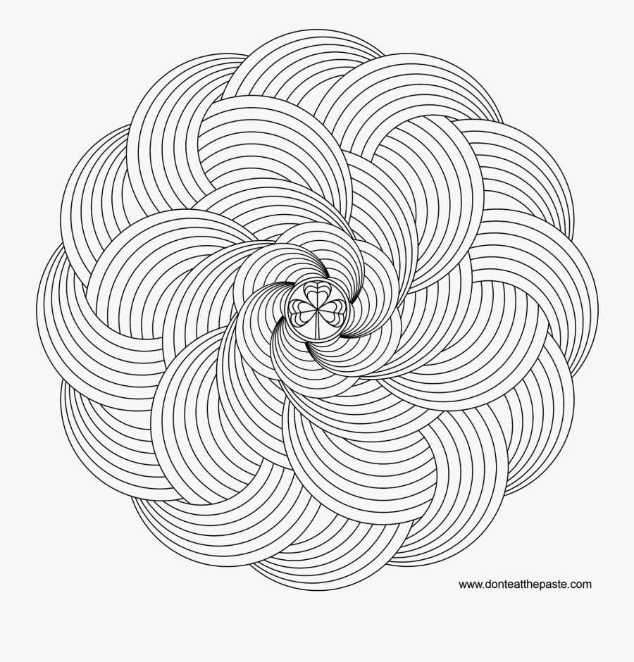 Advanced Mandala Coloring Pages Printable - Advanced Mandala To Color ...