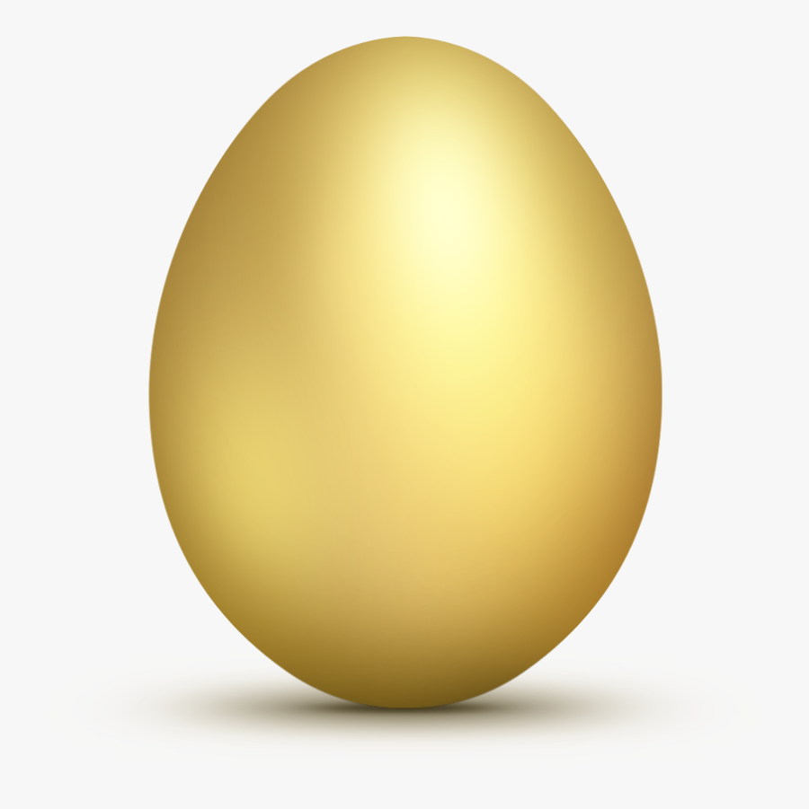 Egg Clipart Eagle - Transparent Background Golden Egg Png , Free ...