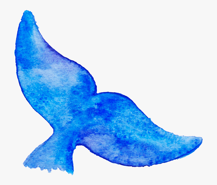 Whale Tail Drawing , Png Download - Whale Tail Clipart, Transparent Clipart