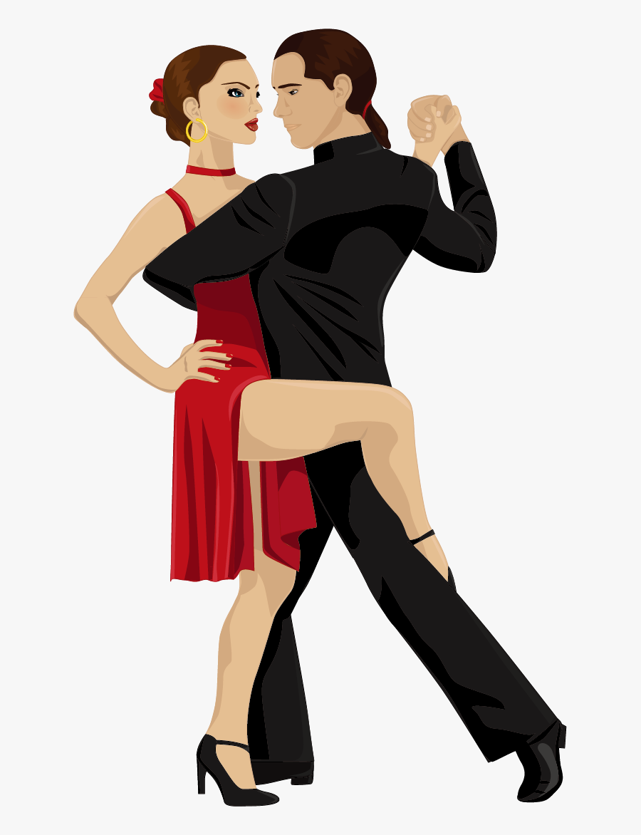 Vector Dancer Latin Dance - Argentine Tango Tango Clipart , Free ...