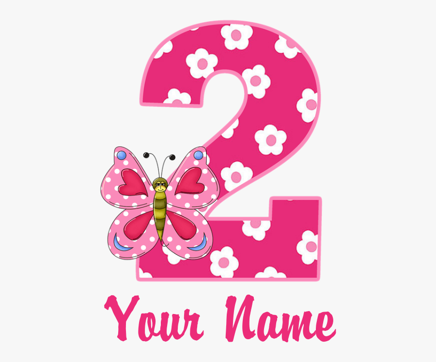 2nd Birthday Butterfly Baby Blanket - Pink 1st Birthday Png, Transparent Clipart