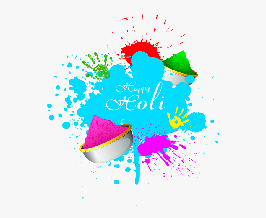 Happy Holi Transparent Png - Happy Holi Images Png, Transparent Clipart