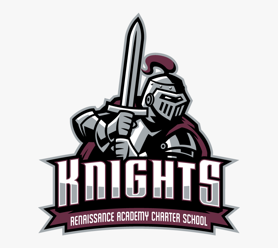 Ra Knights Athletic Logo - Lady Knights Basketball Logo, Transparent Clipart