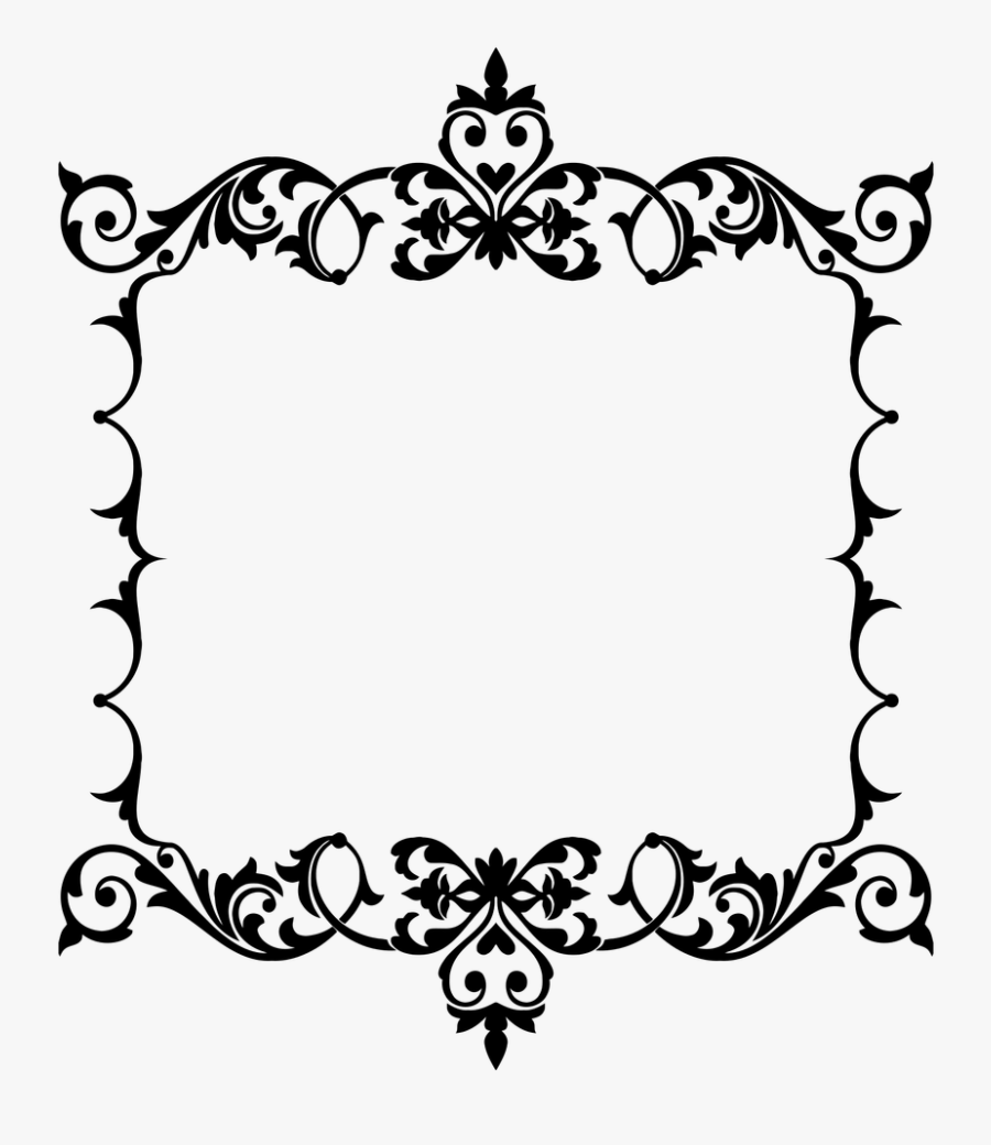 Frame Oval Lineart - Interior Design , Free Transparent Clipart ...