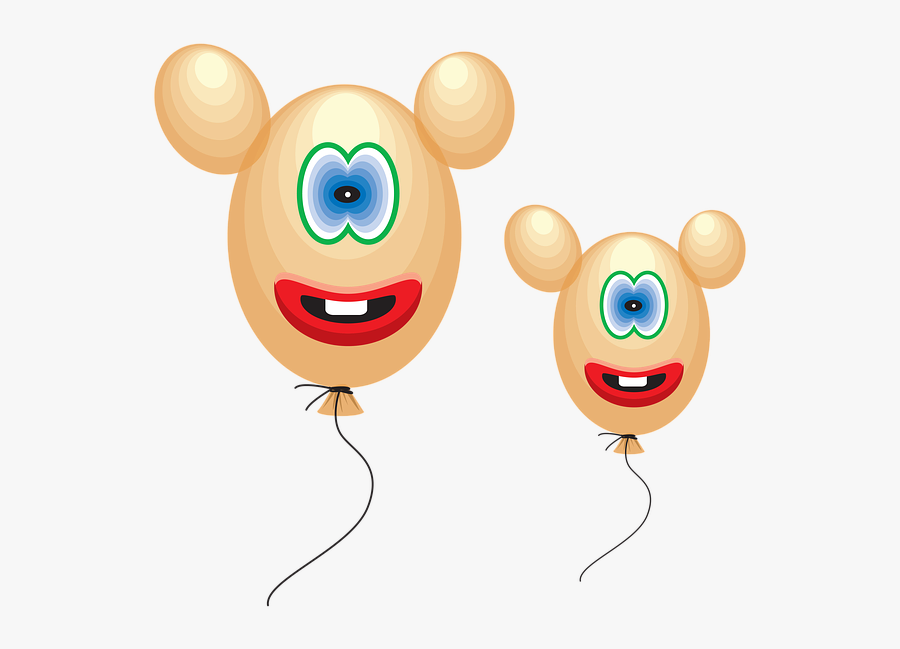 Funny, Balloon, Kids, Party, Character, Fun, Happy - Kids Fun Character, Transparent Clipart