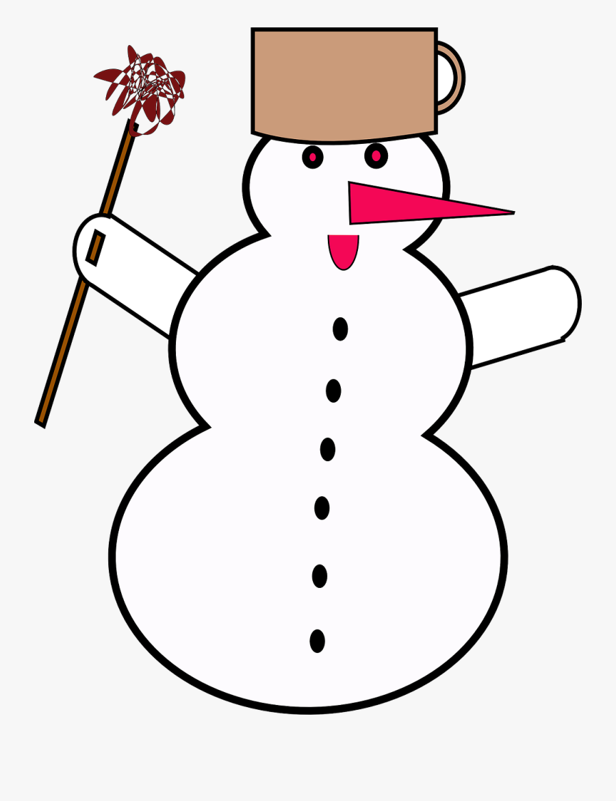 Snowman1 - Clip Art , Free Transparent Clipart - ClipartKey