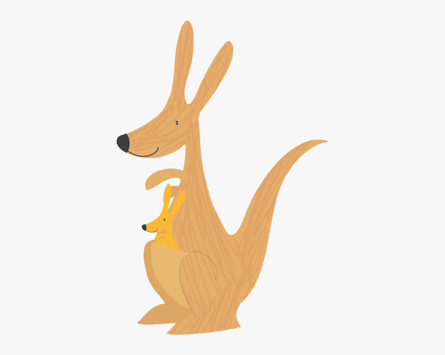 Kangaroo - Illustration, Transparent Clipart