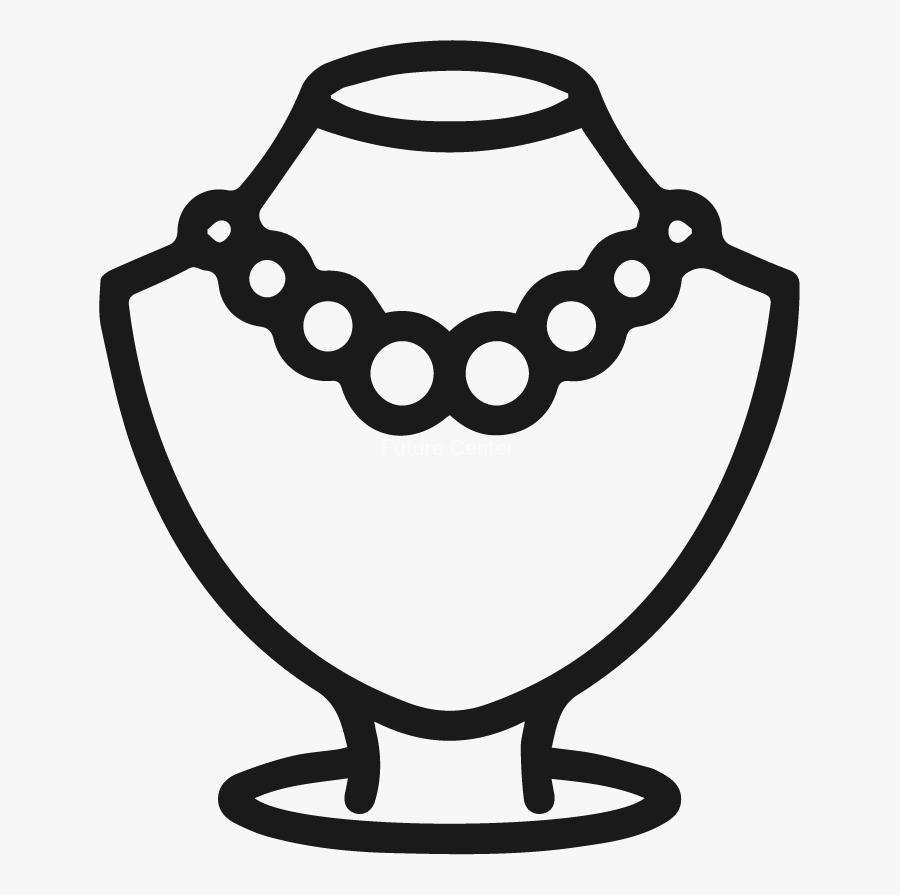 Icon Jewellery Outline, Transparent Clipart