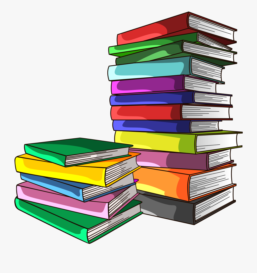 Textbook Euclidean Vector - Stack Of Books Png, Transparent Clipart