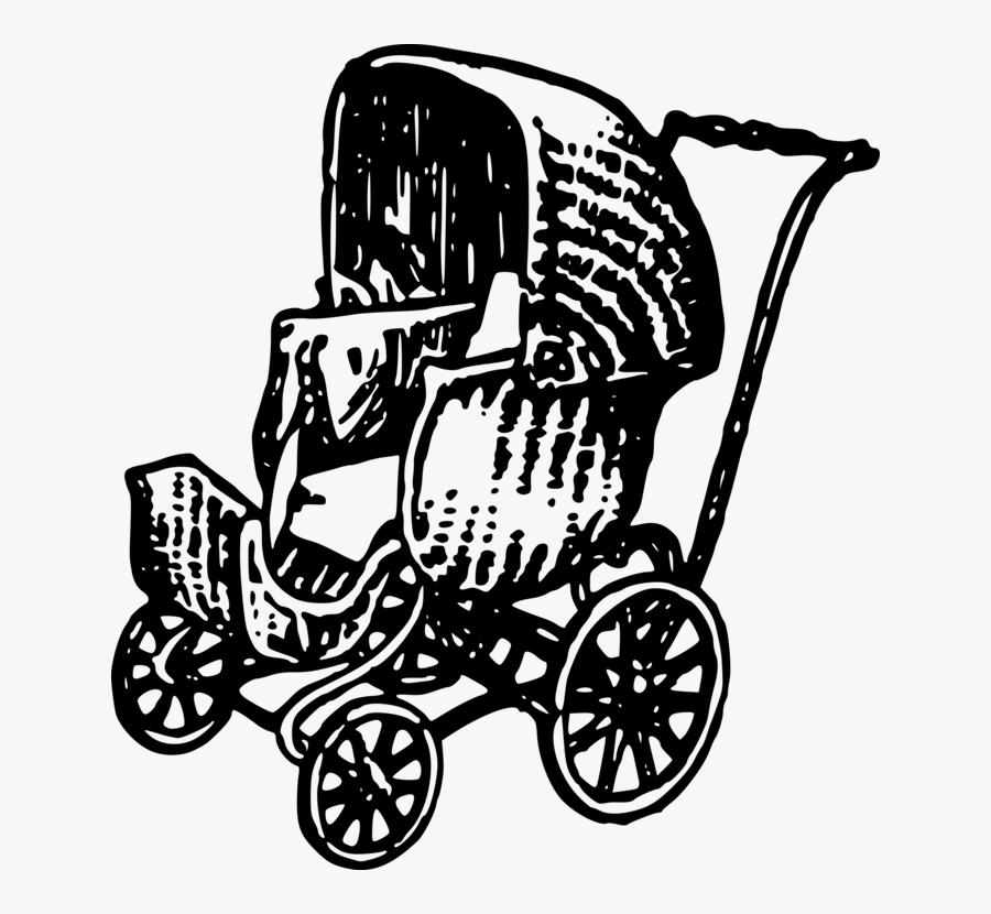 Chariot,horse And Buggy,monochrome Photography - Infant, Transparent Clipart