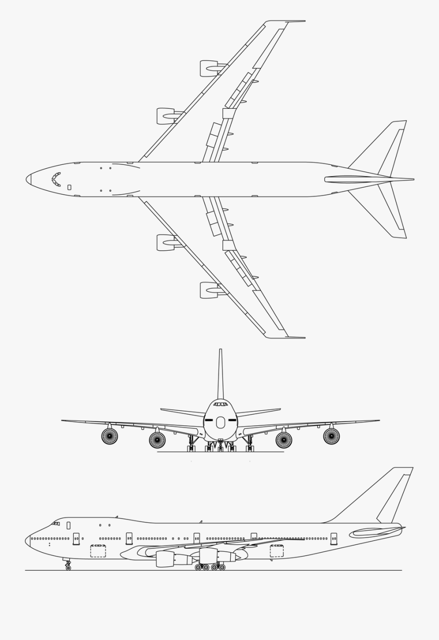 Art,aerospace 747,aerospace Manufacturer,jet Aircraft,narrow-body - Julien Scavini Boeing 747 400, Transparent Clipart