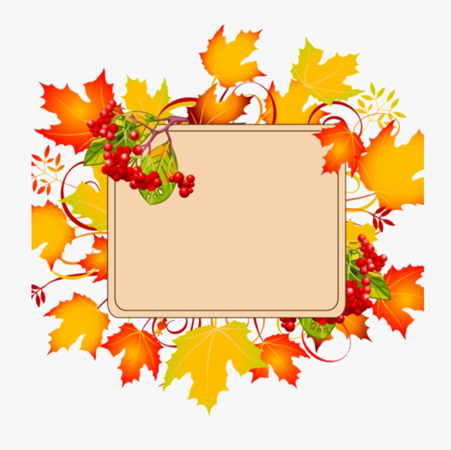 Fall Border Png File First Day Of September , Free Transparent