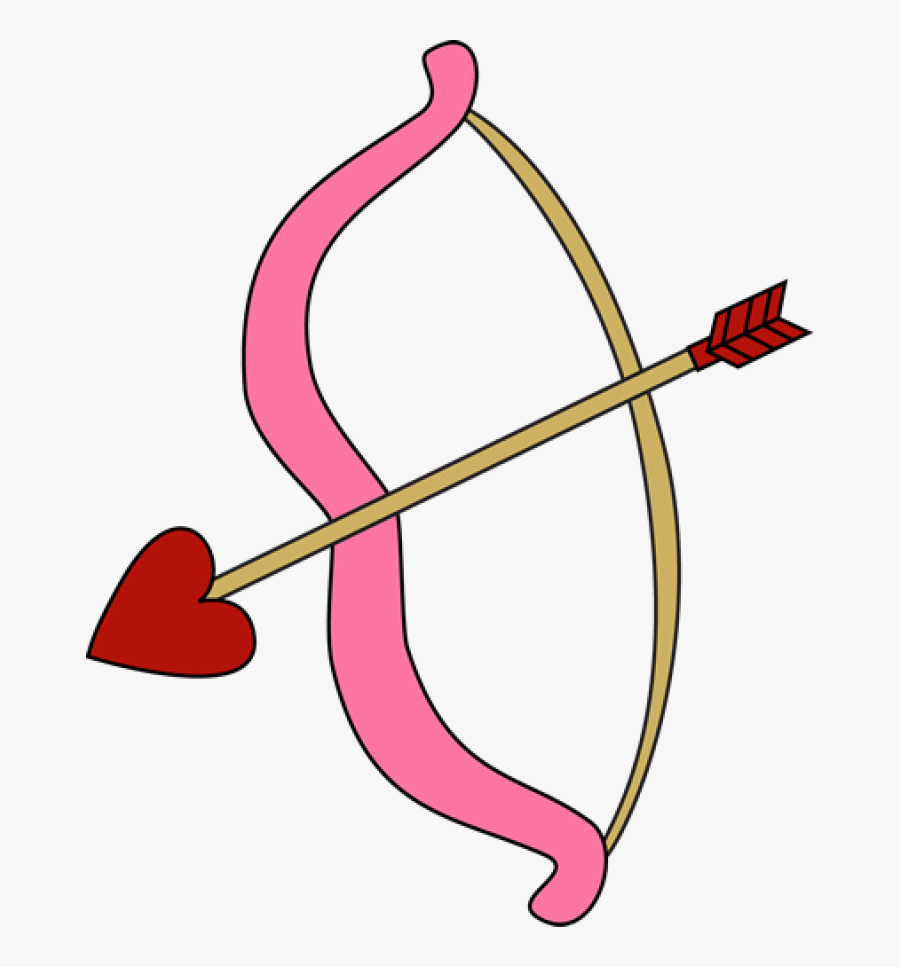Bow And Arrow Valentine"s Day - Bow And Arrow Valentine's Day, Transparent Clipart