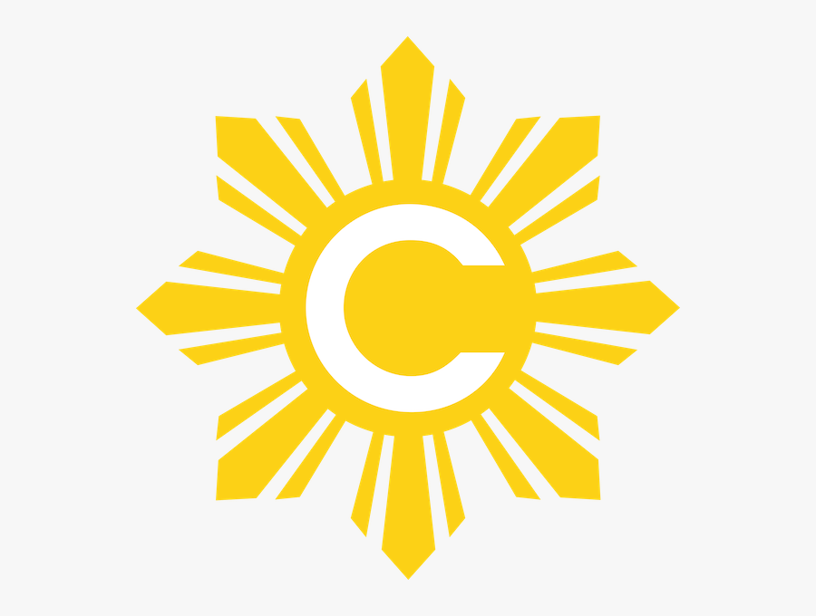 Transparent Chicago Star Png - Philippine Flag Sun Rays, Transparent Clipart
