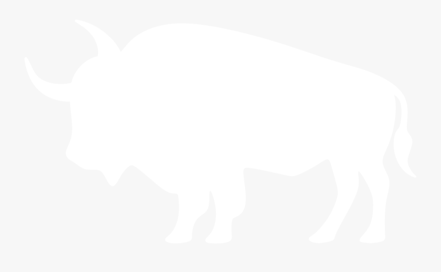 Buffalo Clip Silhouette - Black Outline Of Tiger, Transparent Clipart