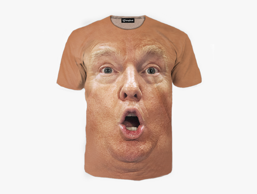 Clip Art Donald Trump Tee All - Trump 3d T Shirt, Transparent Clipart