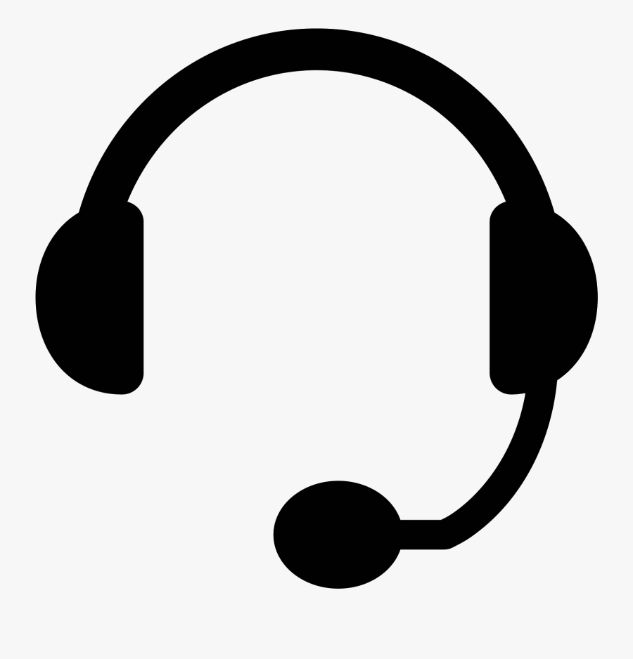Earbuds Clipart Computer Headphone - Headset Clipart Transparent Background, Transparent Clipart