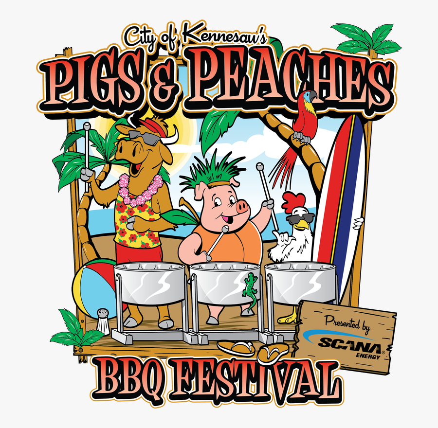 Pigs And Peaches 2018, Transparent Clipart