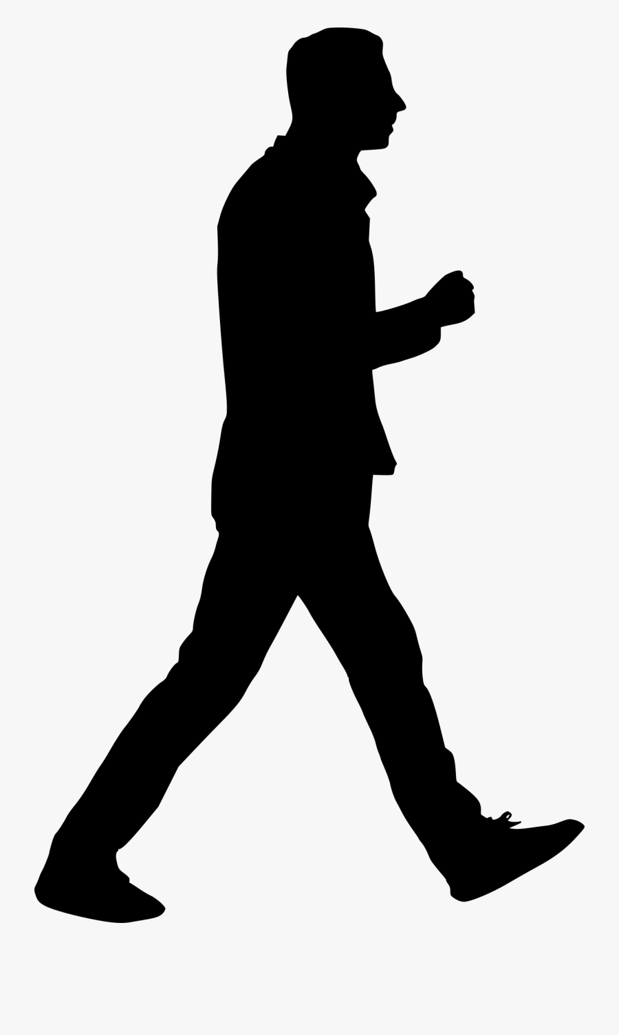 Walking Man Silhouette Transparent Background , Free Transparent ...