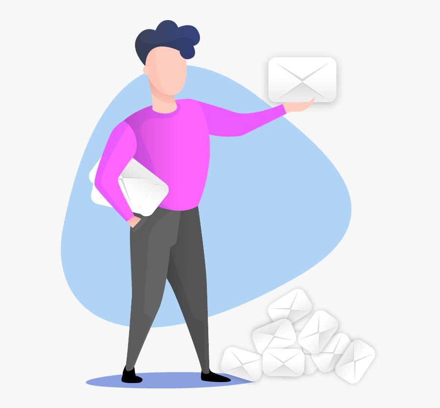 Optimize Your Emails - Illustration, Transparent Clipart