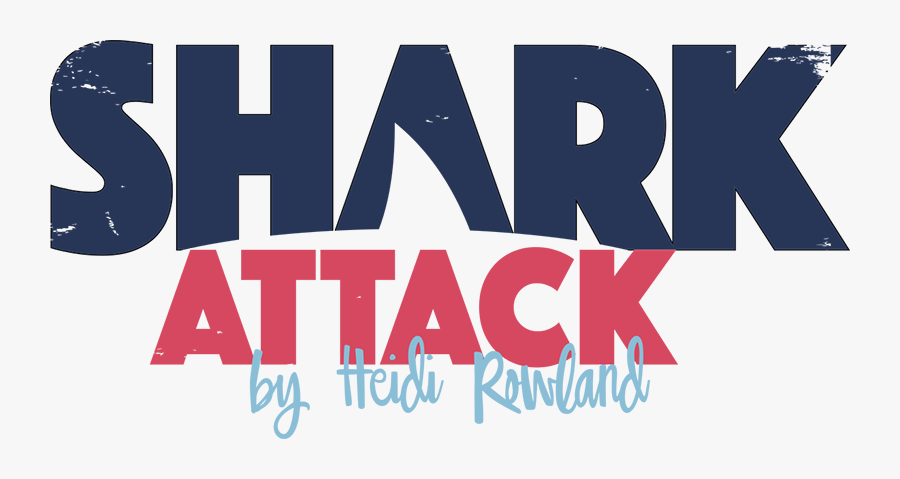 Shark Attack Text Png, Transparent Clipart