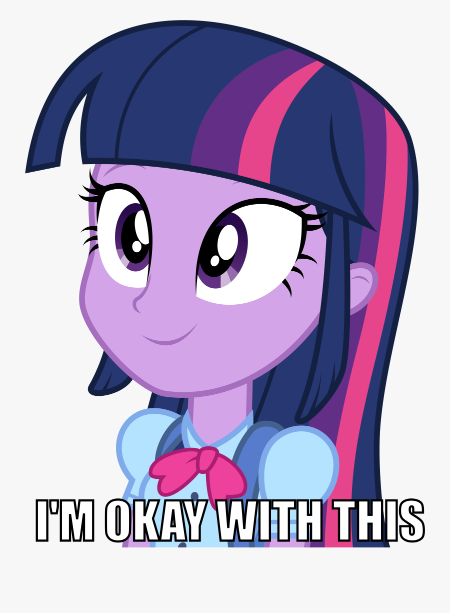 My Little Pony Friendship Is Magic Wallpaper Possibly - Twilight Sparkle Equestria Girl Face, Transparent Clipart
