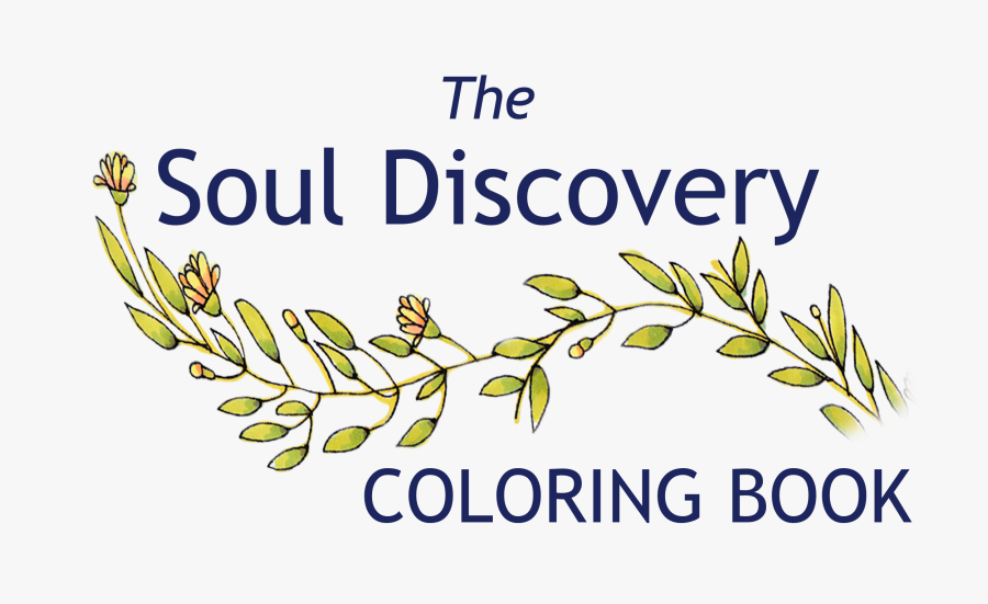 The Soul Discovery Adult Coloring Book Sales Page Header, Transparent Clipart
