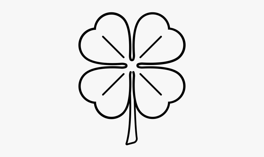 "
 Class="lazyload Lazyload Mirage Cloudzoom Featured - Drawing Four Leaf Clover, Transparent Clipart