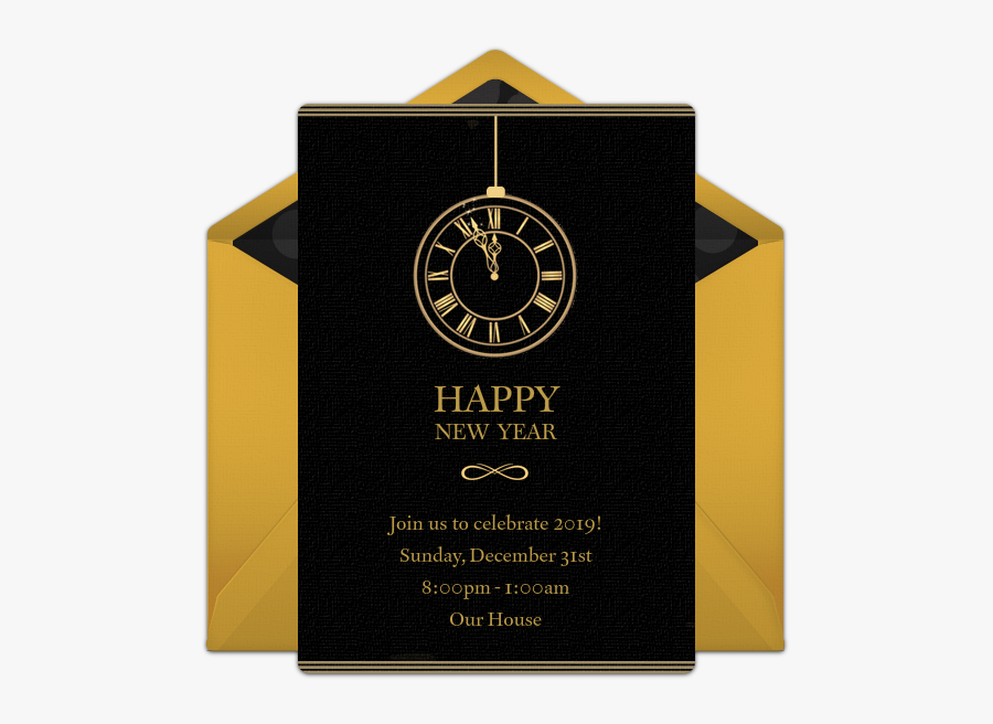 Transparent New Year Clock Png - Wall Clock, Transparent Clipart