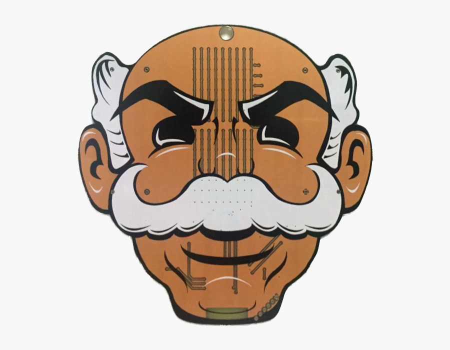 Art Mr Robot Mask, Transparent Clipart
