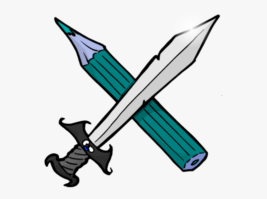 Pen And Sword Clipart Free Transparent Clipart Clipartkey