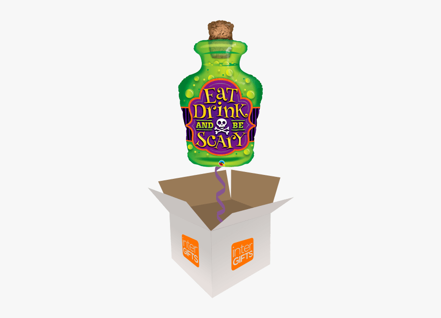 Potion Transparent Scary - Happy Birthday 6 Png, Transparent Clipart