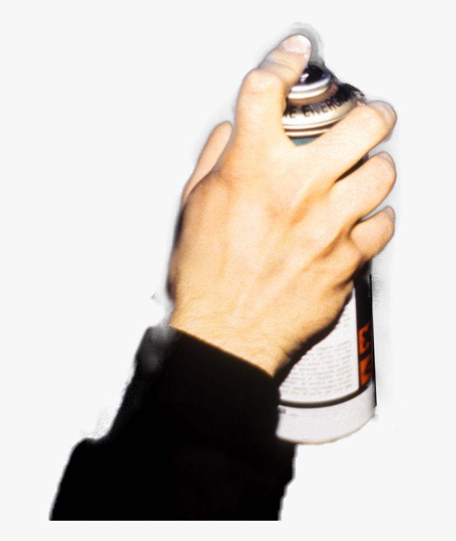 Hand Graffiti Can Png, Transparent Clipart