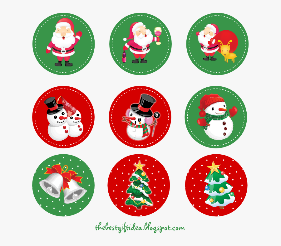 Cake Toppers For Christmas, Transparent Clipart