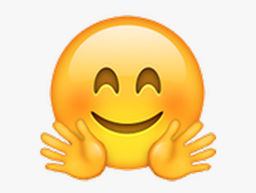 Emoji Jazz Hands, Transparent Clipart