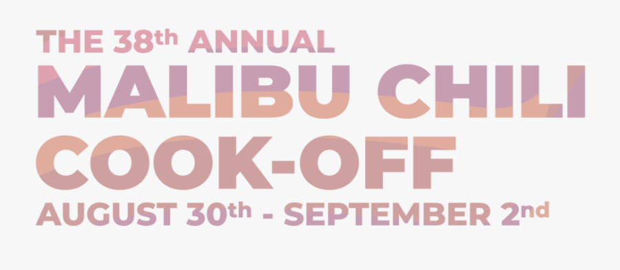 Chili Cook Off Malibu 2019, Transparent Clipart