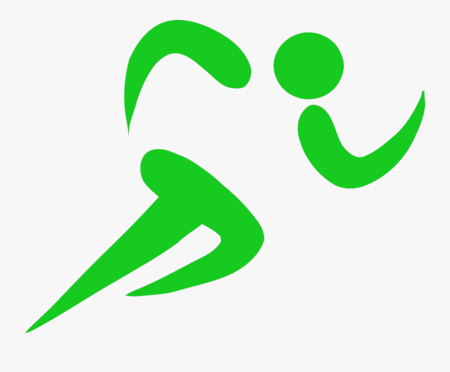 Running-297154 - Runner Clipart Green, Transparent Clipart