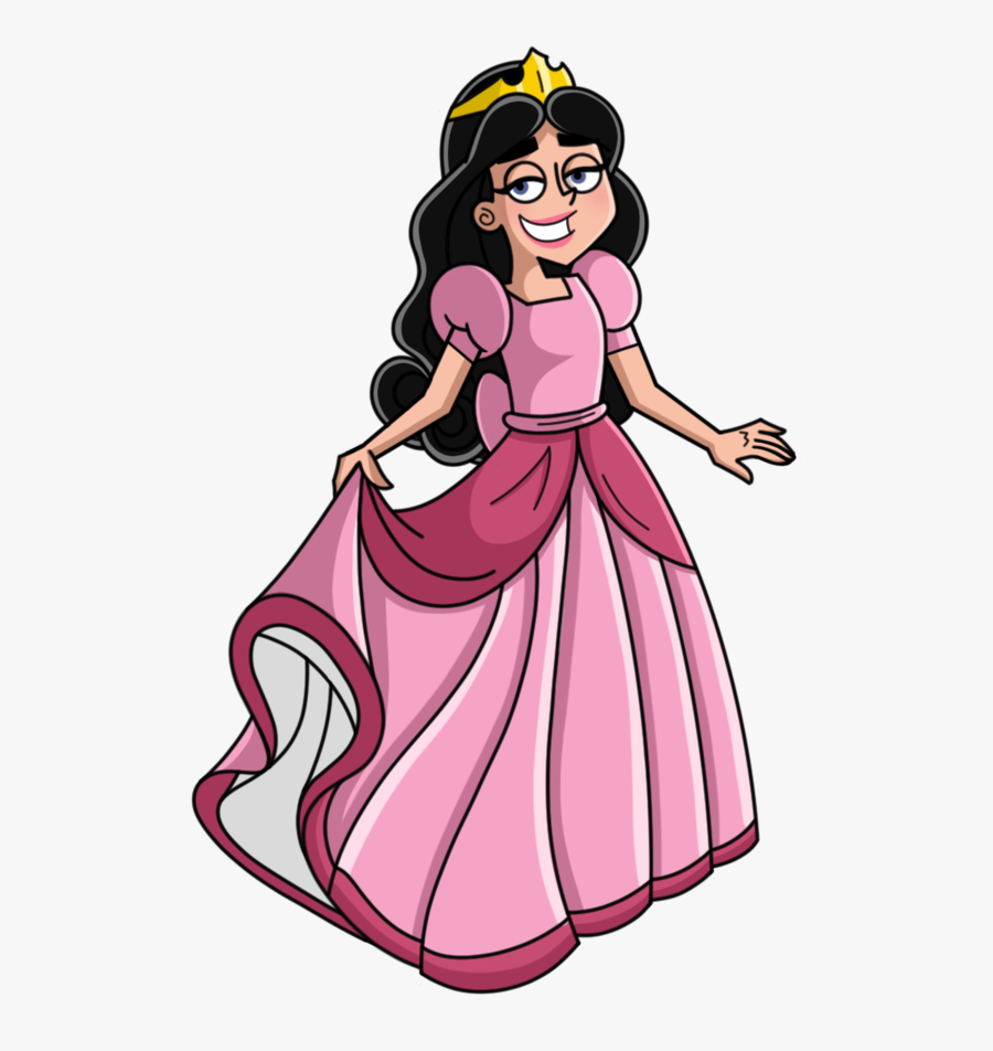 Cartoon Pictures Of Beauty Queens - Danny Phantom In A Dress, Transparent Clipart